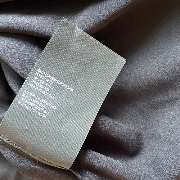 New Club Monaco Long Sleeve Twist Front Swing Dress | Burnout Black Floral‎ 6 - Picture 9 of 12